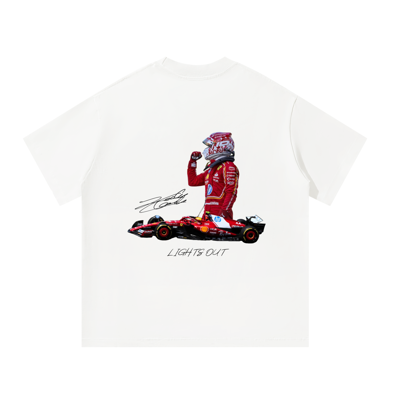Charles Leclerc / T-Shirt oversized fit